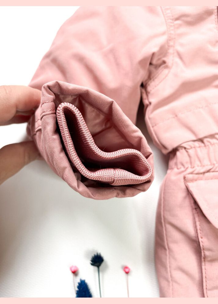 Рожева куртка на дівчинку 98 см рожевий артикул л646 H&M