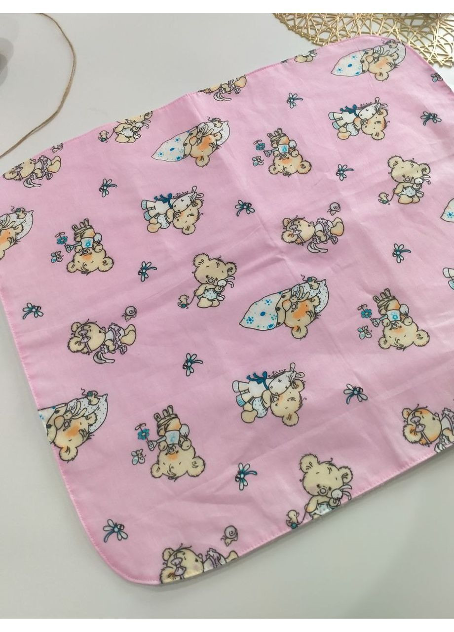 Пелюшки непромокальні бавовняні на махровій мембрані, розмір 51*53 No Brand (371916558)