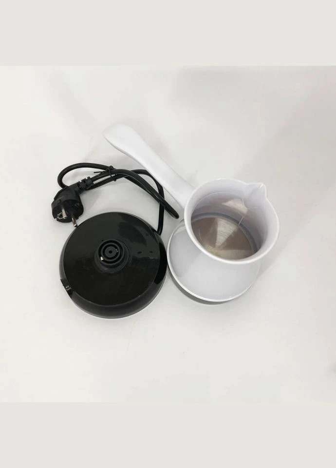 Турка электрическая кофеварка CB-1564, электротурка для кофе, Электронная турка. Цвет: белый Crownberg (381041560)