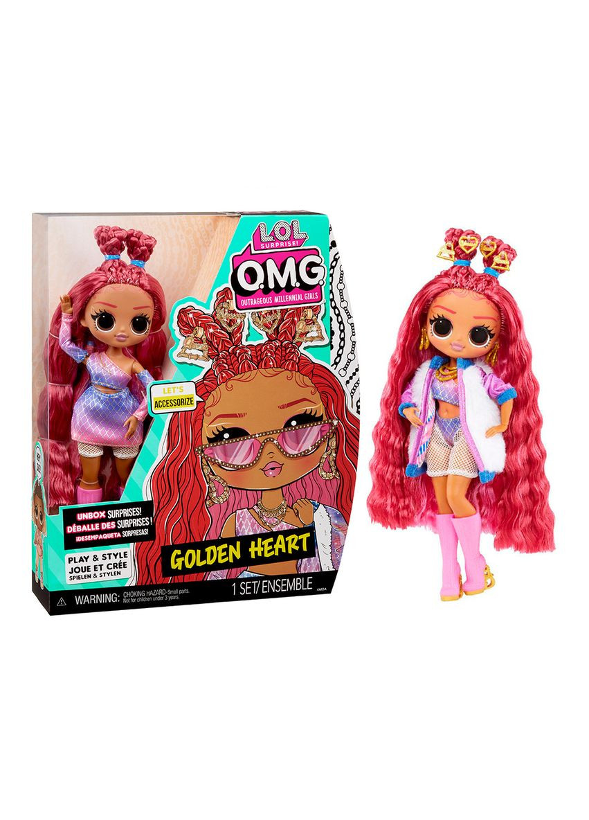 Кукла L.O.L. Surprise! серии O.M.G. S7 - Золотое сердце L.O.L. Surprise! (349822351)