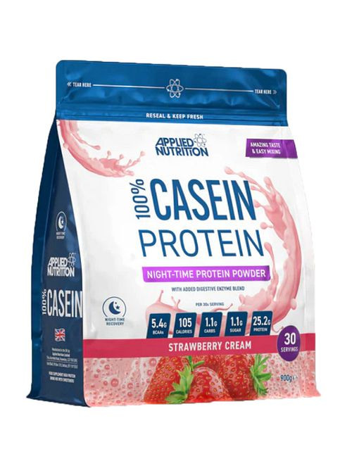 100% Casein 900 g /30 servings/ Strawberry Applied Nutrition (295905411)