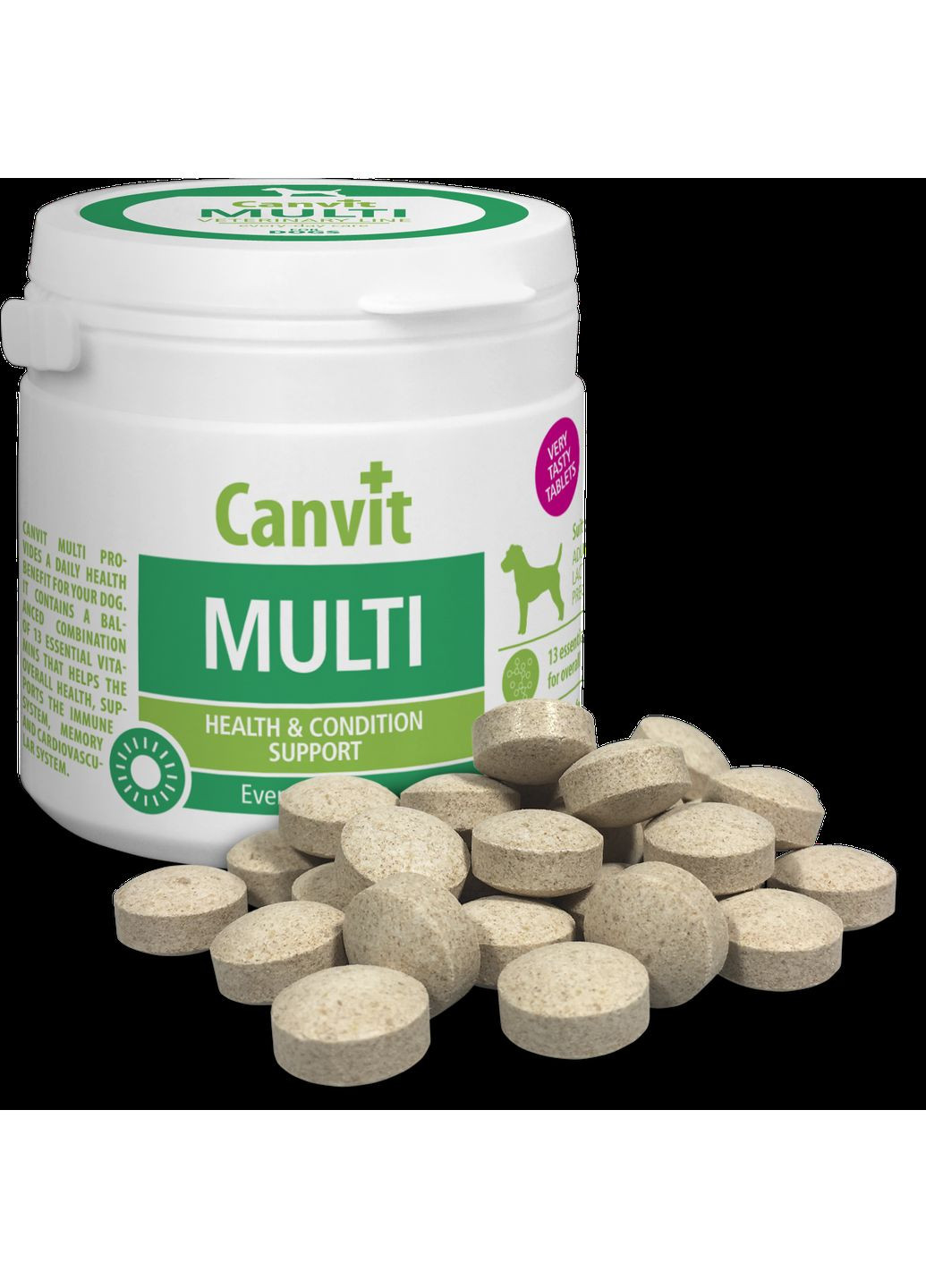Вітамінно-мінеральний комплекс Multi для собак таблетки 100 шт (can50718) Canvit (307794851)