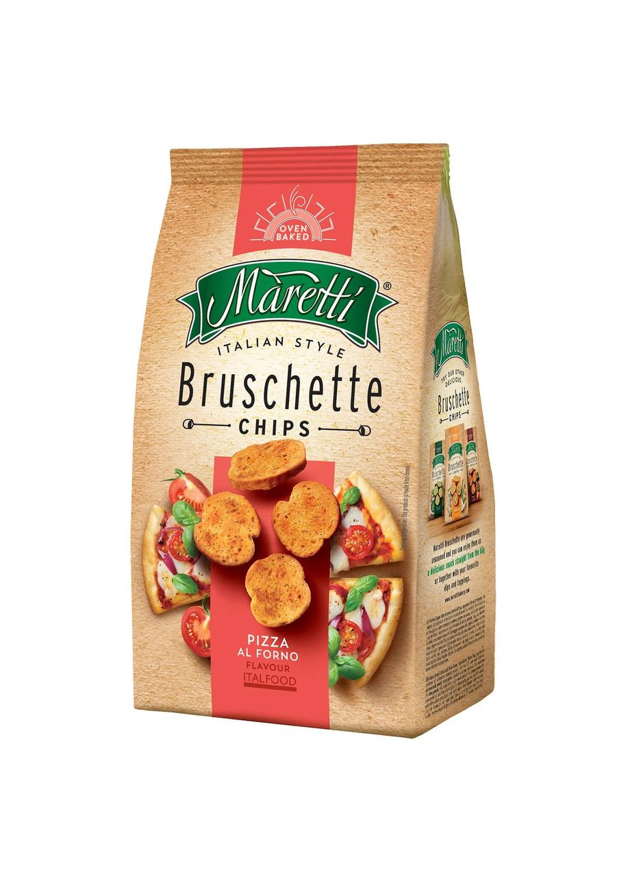 Брускетты Bruschette Chips пица XXL 140 г. Maretti (349811068)