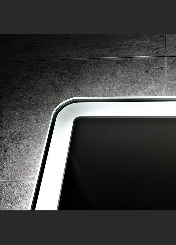 Дзеркало LED DE-M3051 100*75 см сенсорне включення + підігрів Dusel (316720463)