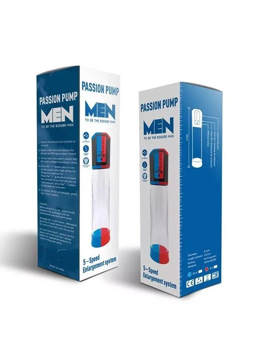 Мужской автоматический вакуумный насос Man Powerup Passion Pump Red Men Powerup (322860277)