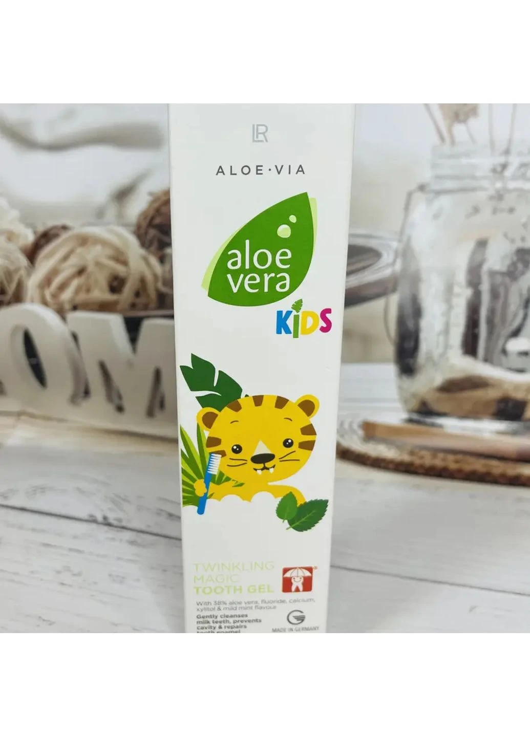 Зубна гель-паста для дітей Aloe Vera Kids (ALOE VIA) Health & Beauty, 50 мл LR (369927297)