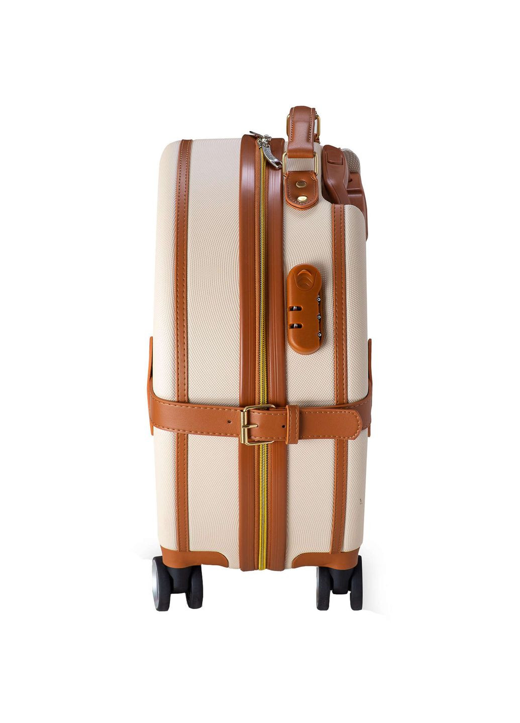 Валіза 20" (S) Ecru/Brown (T5670-2) Semi Line (315937550)