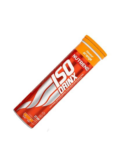 Изотоник IsoDrinx, 12 шипучих таблеток - Апельсин Nutrend (338379673)