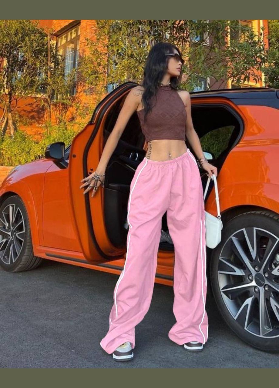 Женские брюки карго на резинке с регулируемыми затяжками MonCher (338186201)