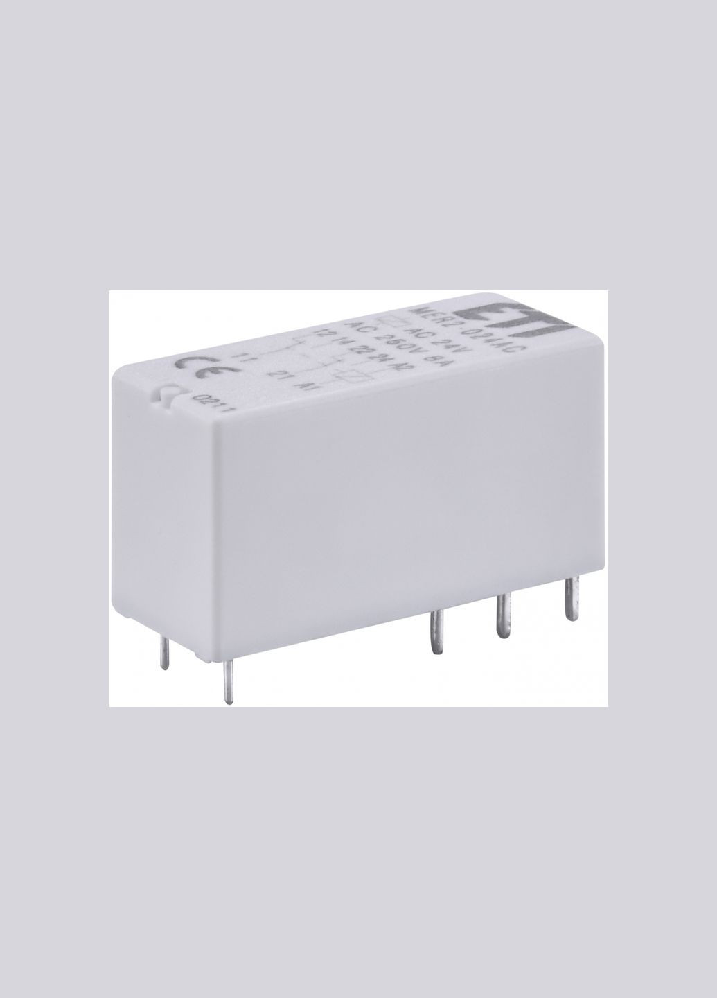 Промежуточное реле 8А 2к 24V AC MER2 миниатюрное [2473033] MER2-024AC ETI (337139016)