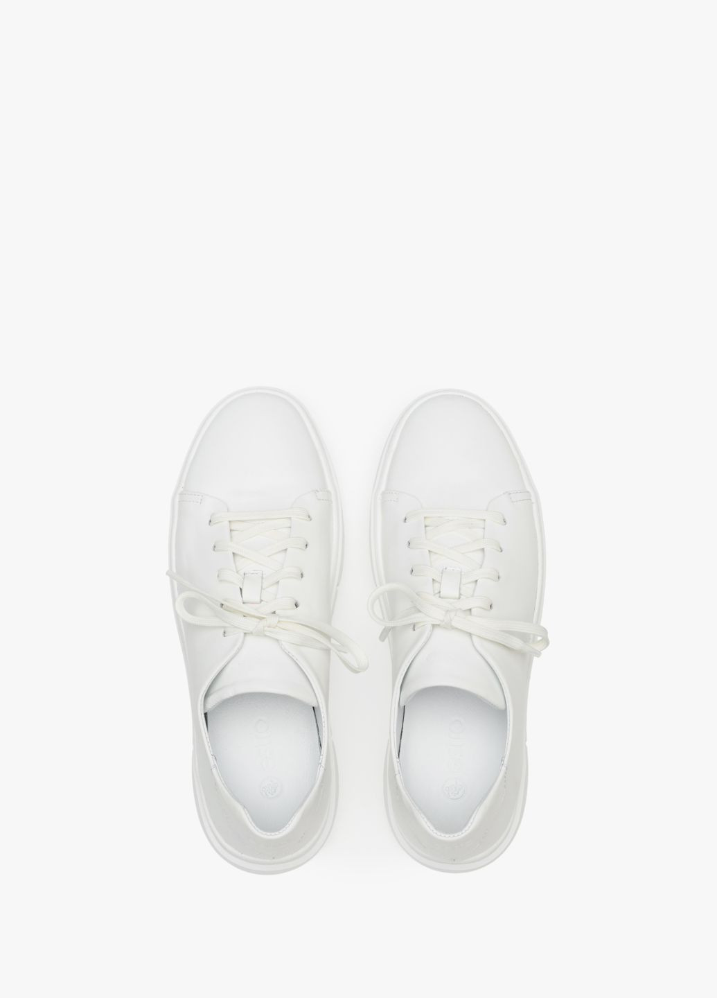 Белые кеды, цвет белый Estro