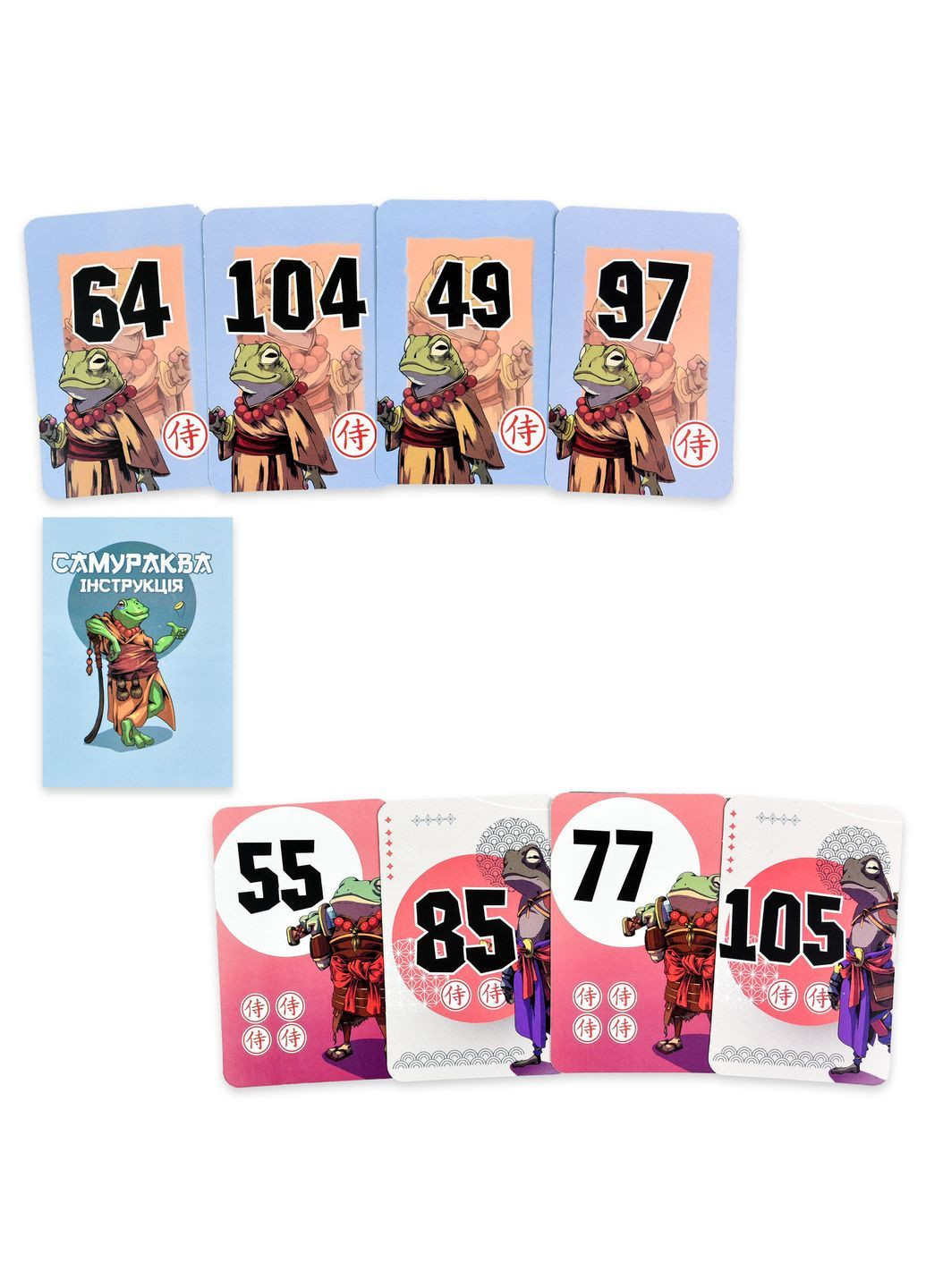Карткова гра Самураква, укр.мова () Strateg 30322 (369527941)