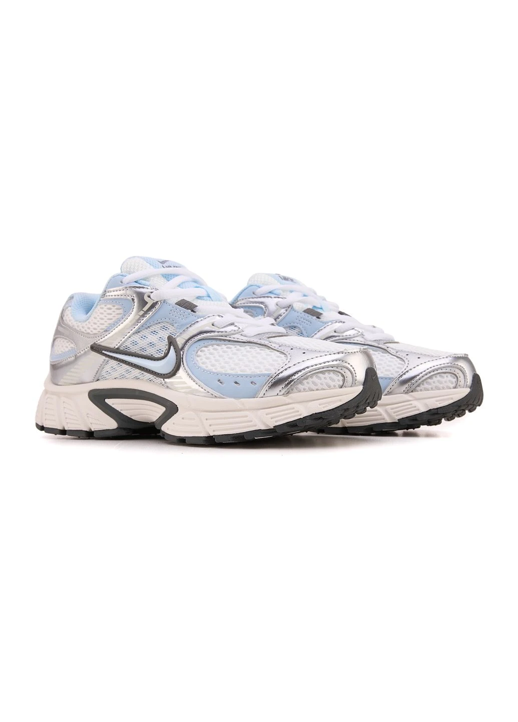 КРОСІВКИ ЖІНОЧІ NIKE V5 RNR WHITE SILVER SKY BLUE НАЙК В5 БІЛІ No Brand білі демісезони (392015095)