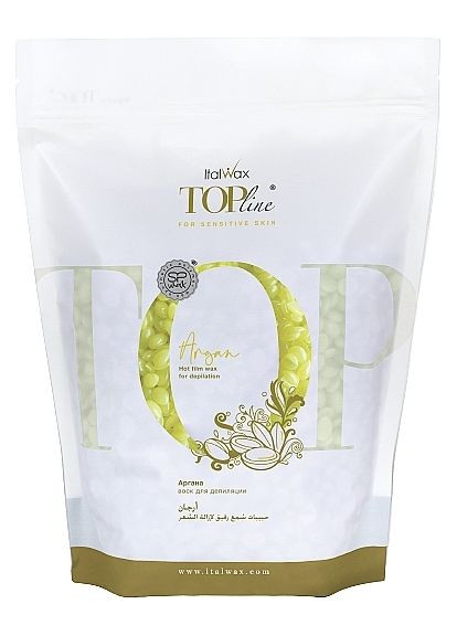Віск для депіляції плівковий в гранулах "Аргана" Top Line 750g (1253827-144389) ItalWax (365799151)