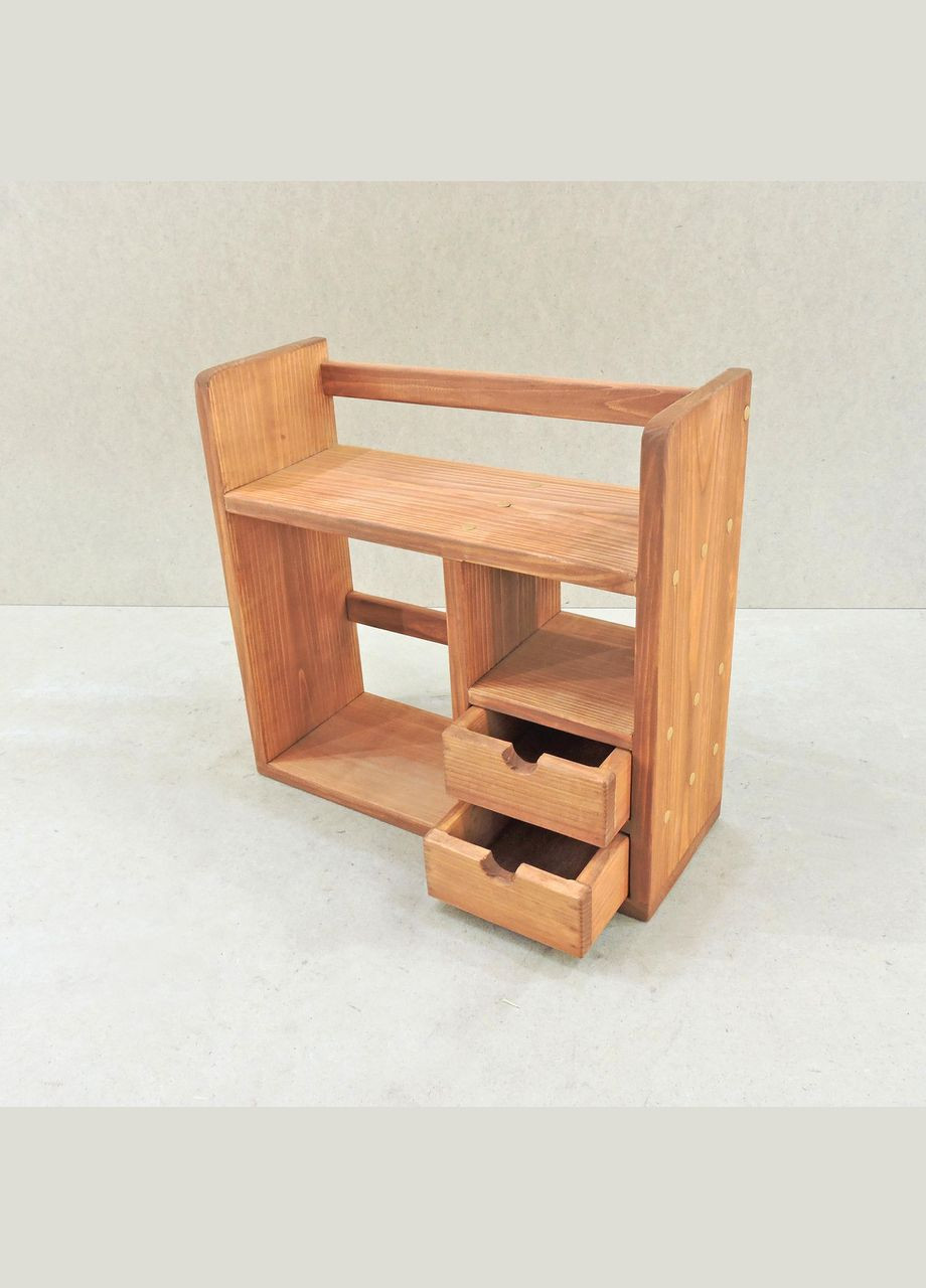 Настольная книжная полка из дерева Блок 48 шафран (КПЛ-481506) No Brand (328414815)