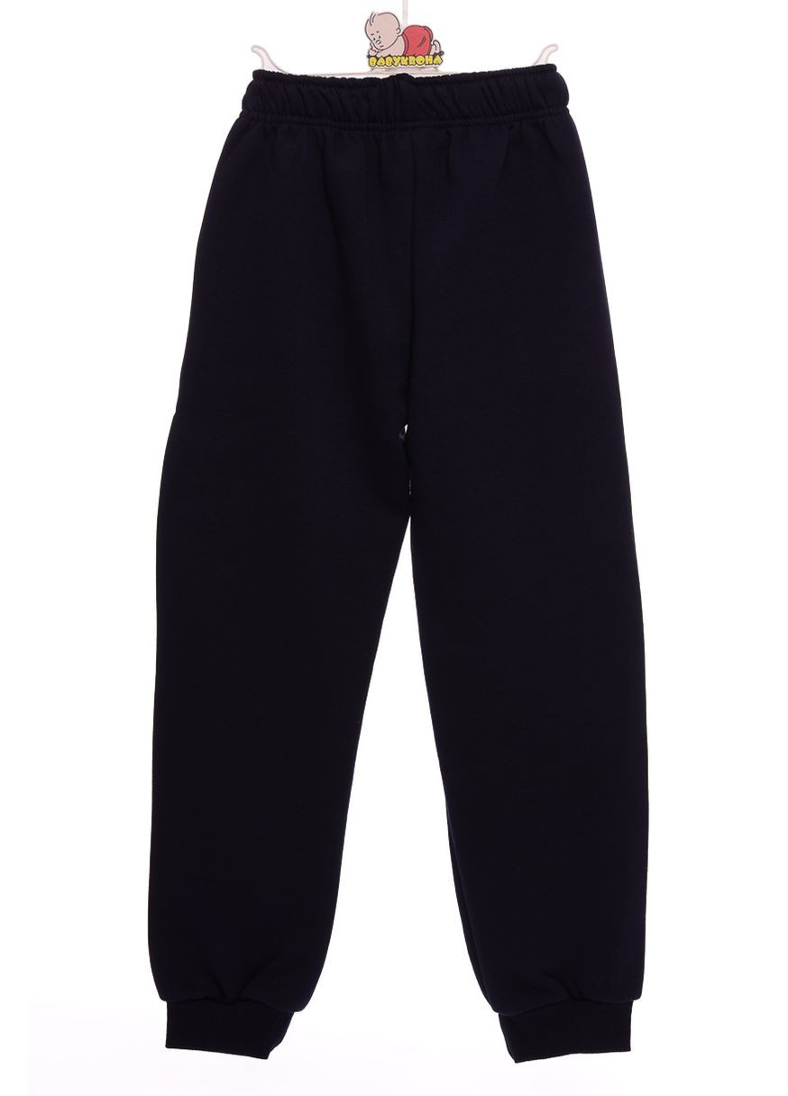 Синий зимний костюм с длинным рукавом для мальчика на флисе bicycle синий 134 см (29139) BABYKROHA