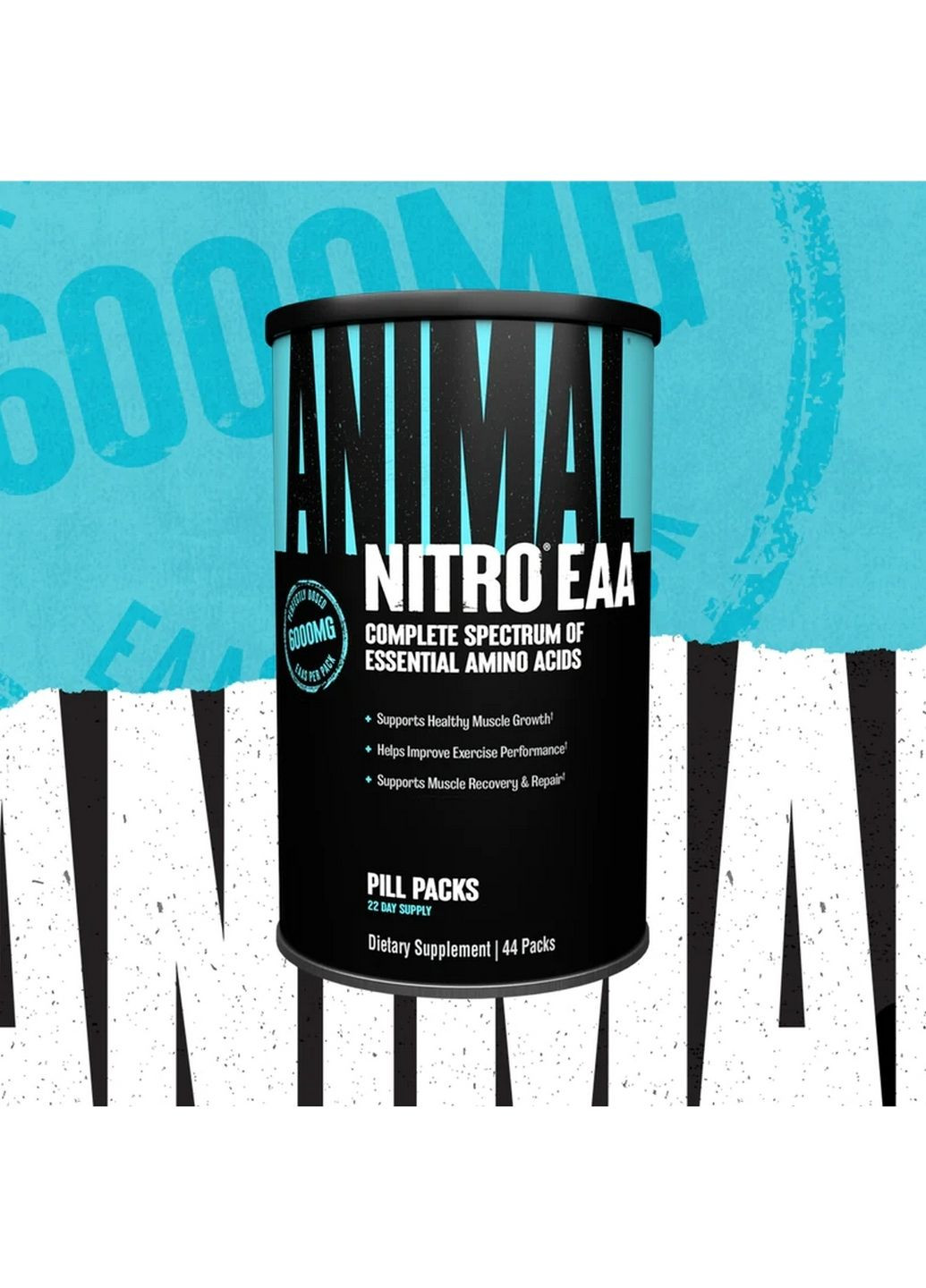 Аминокислота Animal Nitro, 44 пакетиков Universal Nutrition (294929225)