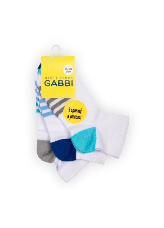 Дитячі шкарпетки для хлопчика NSM-480/3 (3 пари) Габби (300359841)