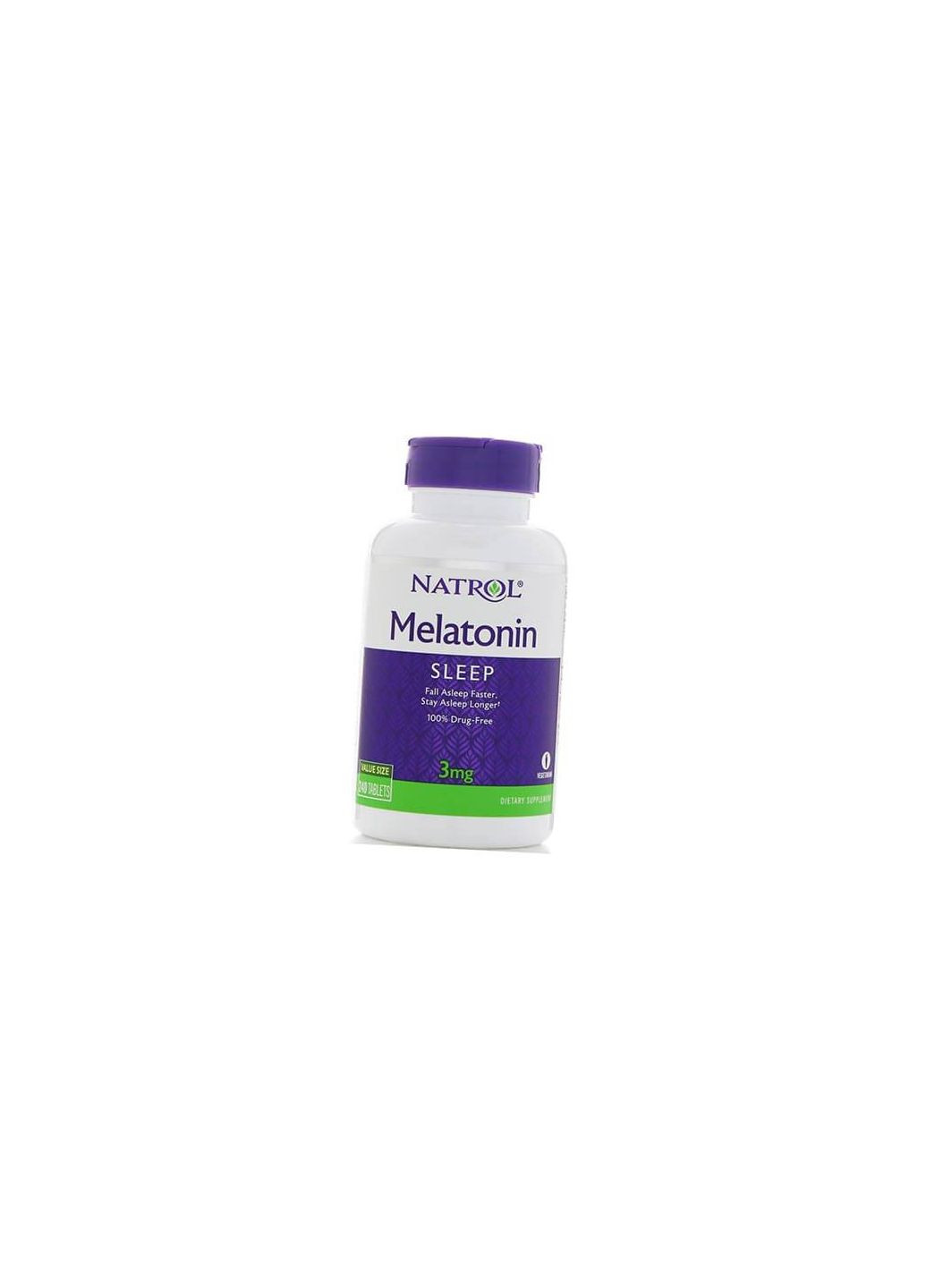 Мелатонін, Melatonin 3, 240таб (72358004) Natrol (304530743)