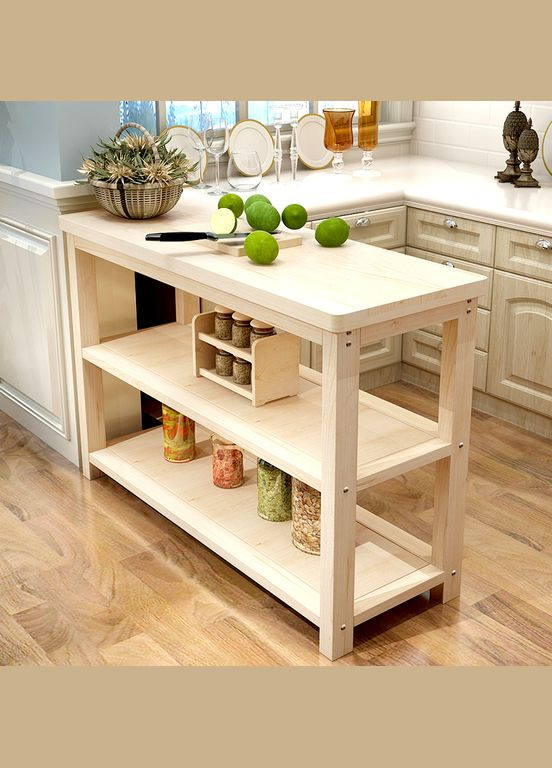 Барный стол для кухни из дерева Манзини бланже (БАС-000401) No Brand (327844718)