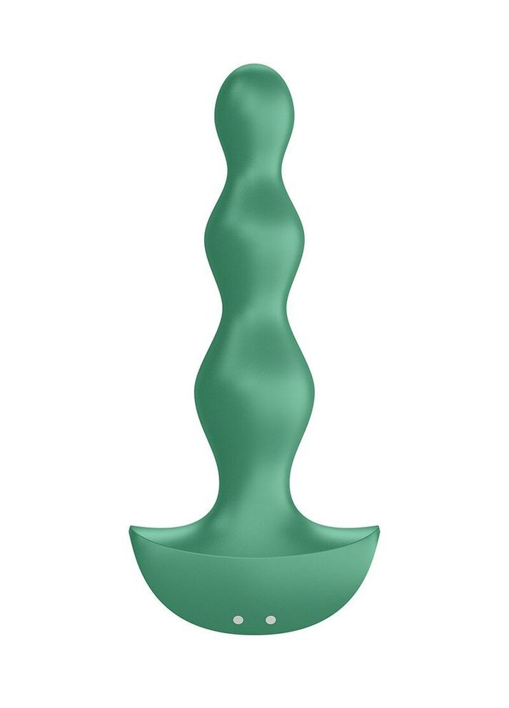 Анальный стимулятор-бусины с двумя моторами Lolli-Plug 2 Green Satisfyer (335395409)