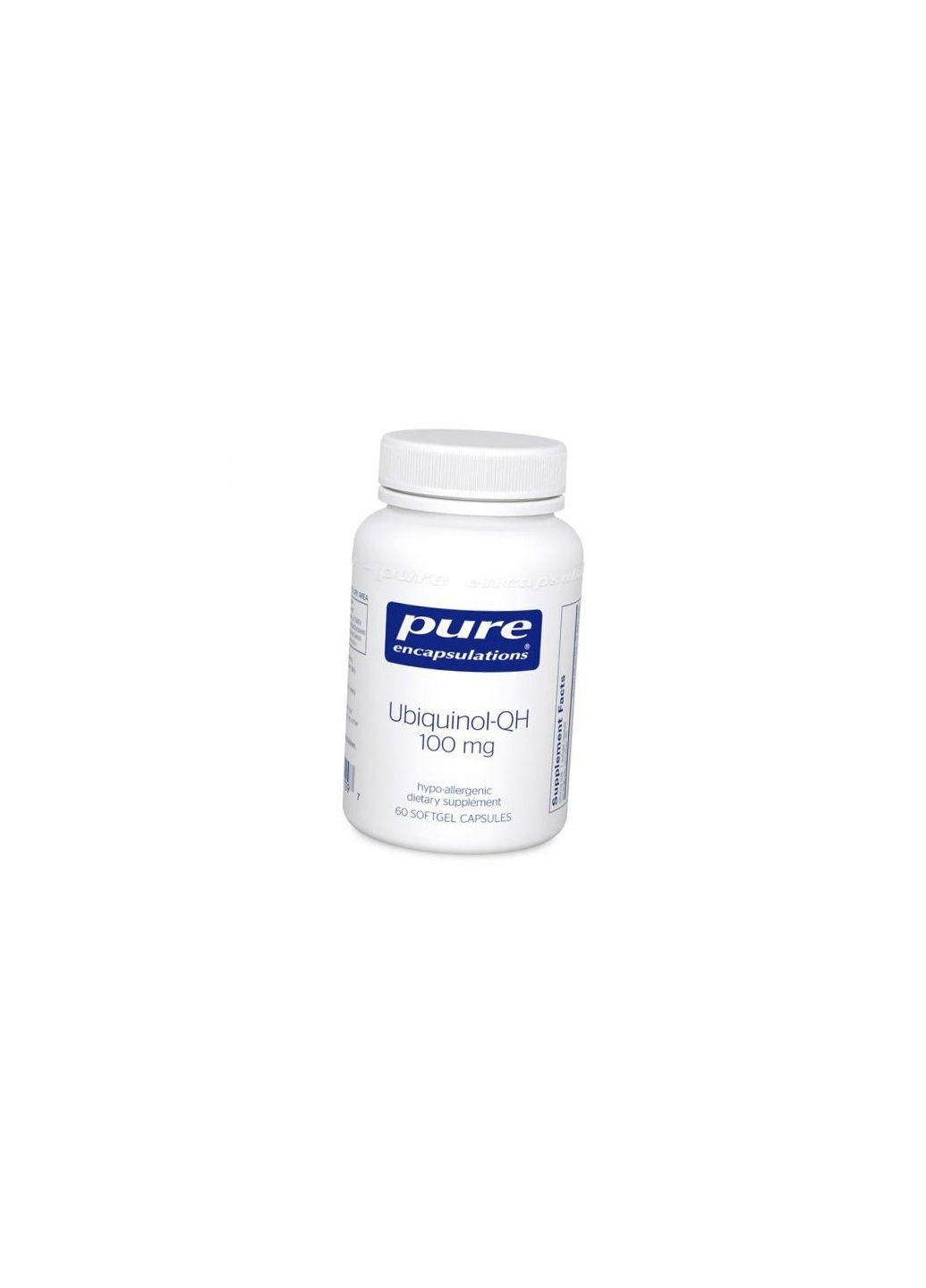 Убихинол Канека, Ubiquinol-QH 100, 60гелкапс (70361018) Pure Encapsulations (322722590)