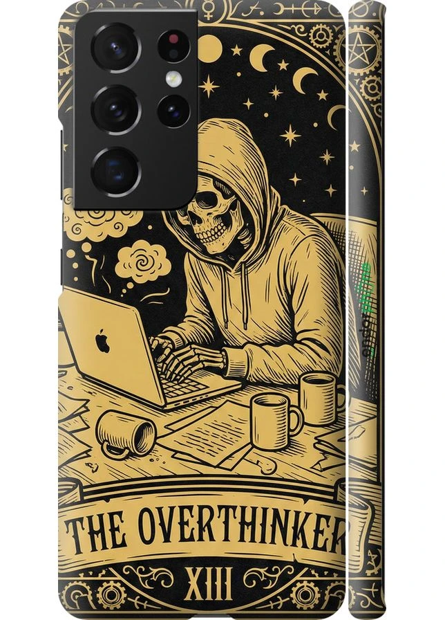 Чохол на Samsung Galaxy S21 Ultra (5G) The Overthinker "6774m-2116-70447" Endorphone (387499570)
