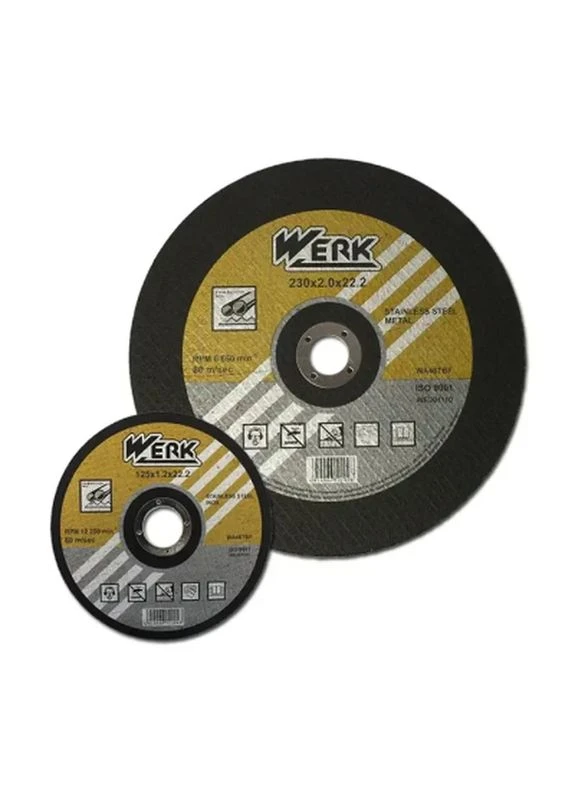 Круг отрезной по металлу 180х2,0х22,23мм (34011) Werk (399078501)