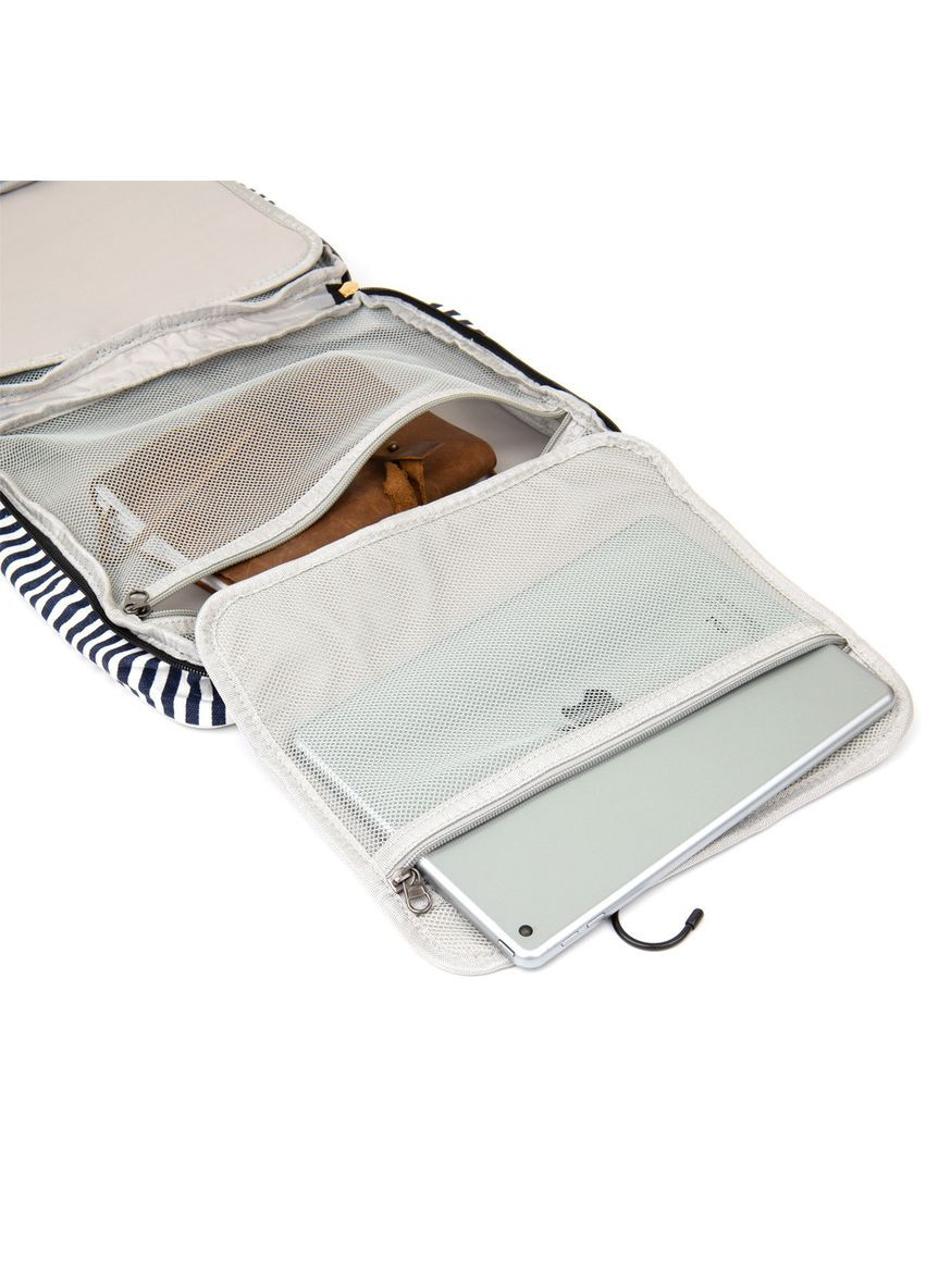 Сумка органайзер для путешествий текстильная 20651 Белая. Vintage (366881019)