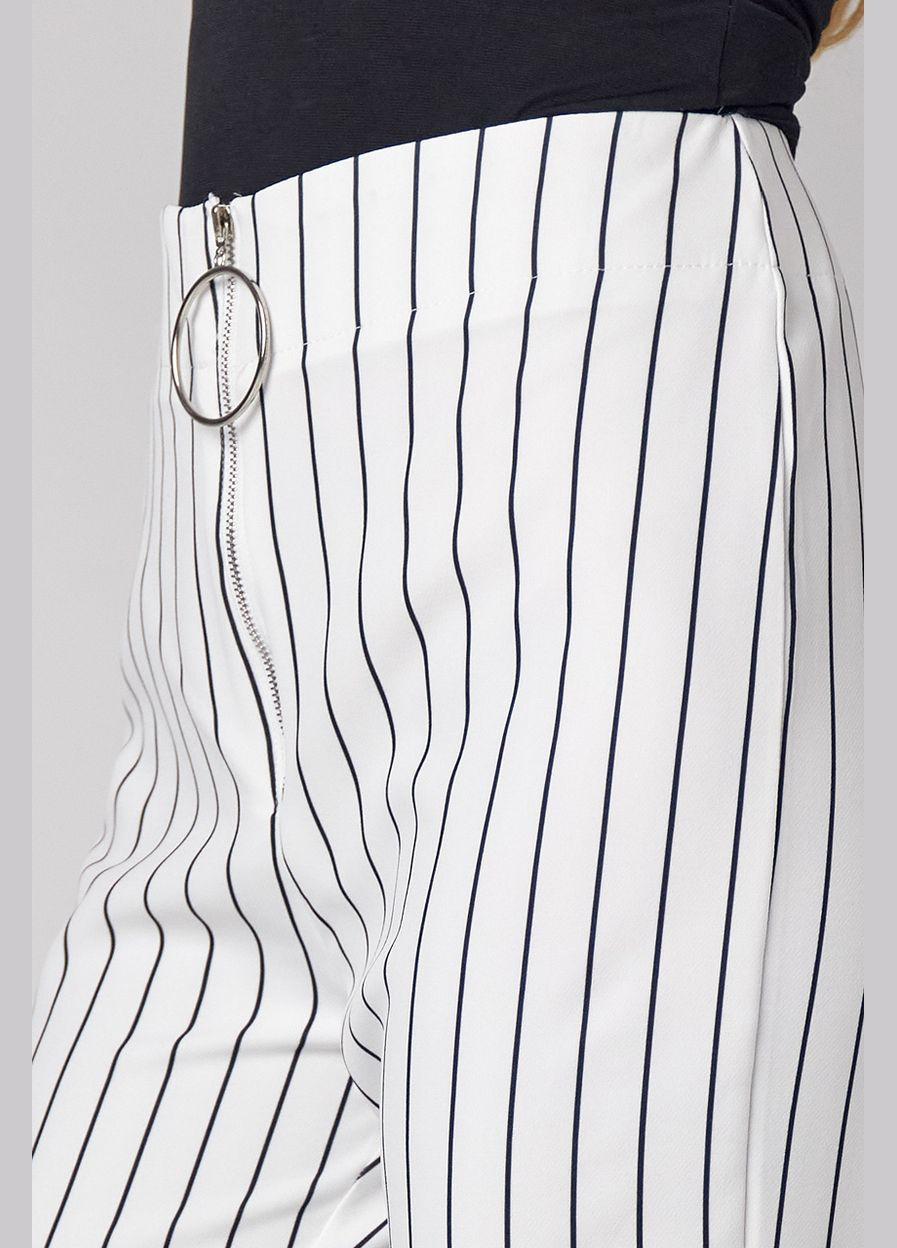 Жіночі штани з вертикальними смугами Lurex (301765944)