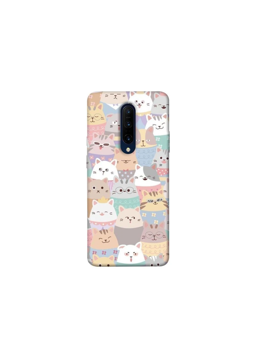 Чехол на OnePlus 7 Pro Funny Kittens ver.2 Frontalka (379653566)