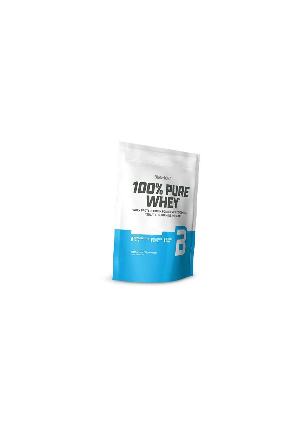 Сироватковий Протеїн, з додаванням амінокислот, 100% Pure Whey, BioTech (USA) 1000г Шоколад (29084015) Biotechusa (322726380)