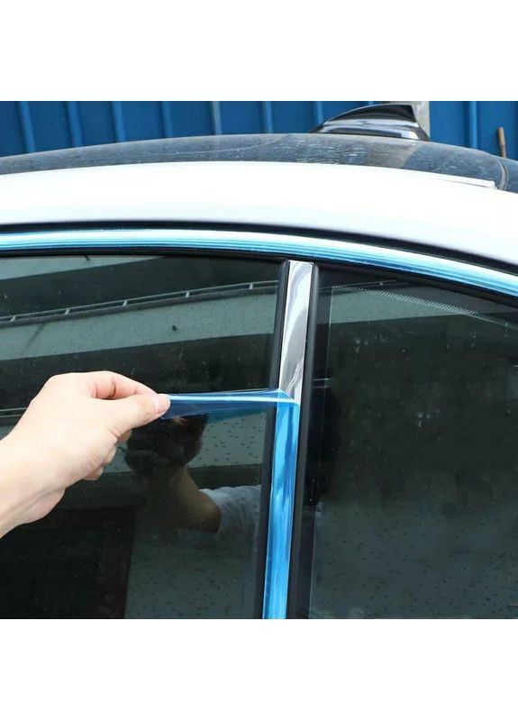 Молдинг стрічка для авто самоклейна, хромований молдинг, хром стрічка (3Мскотч,ширина 15 мм,ціна за 1 м) No Brand (362669691)