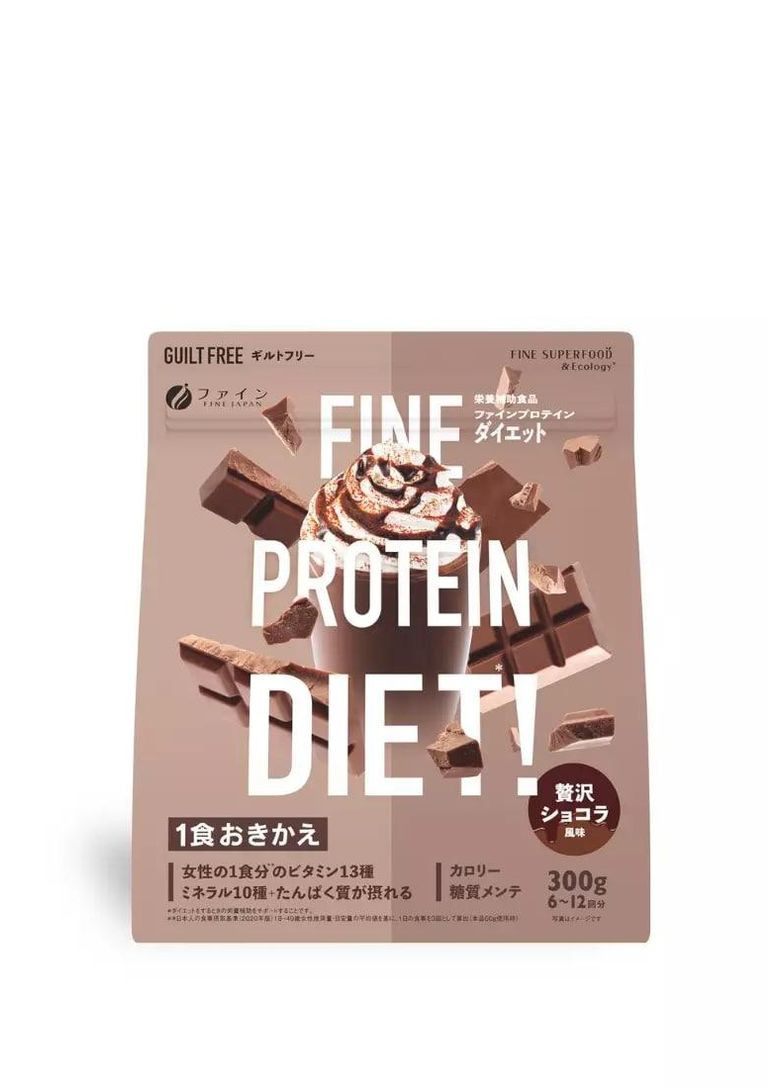 Протеїновий шоколадний смузі Protein Diet Japan Fine Japan (370989313)