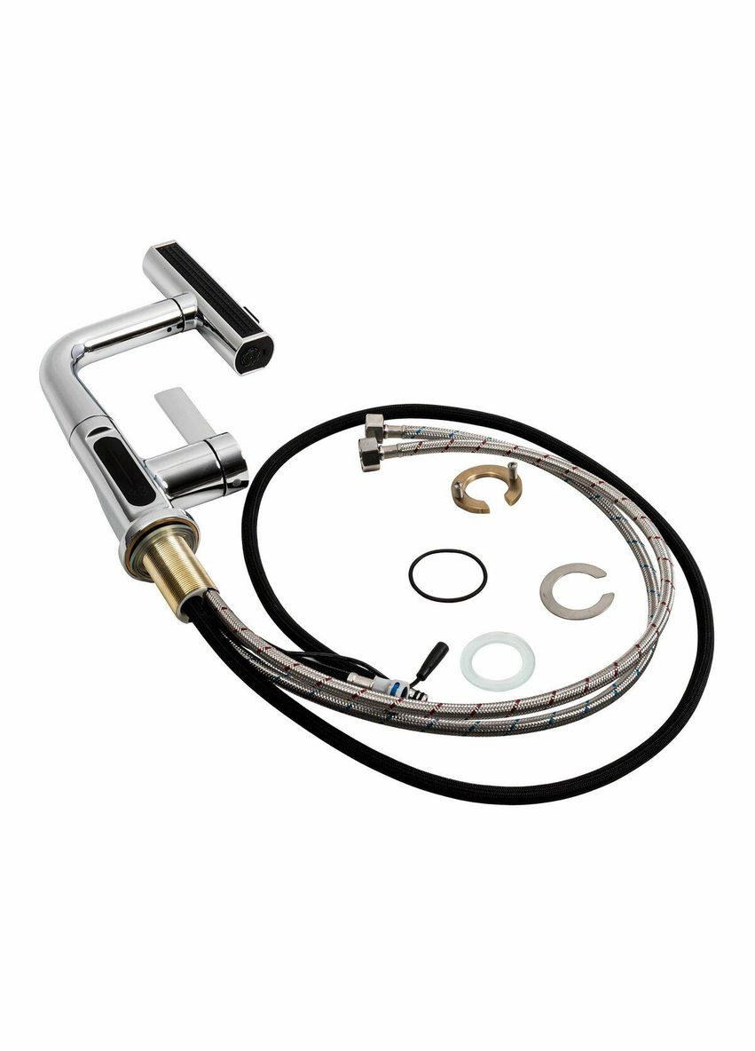 Смеситель для умывальника с индикатором A240 Platinum (342069716)