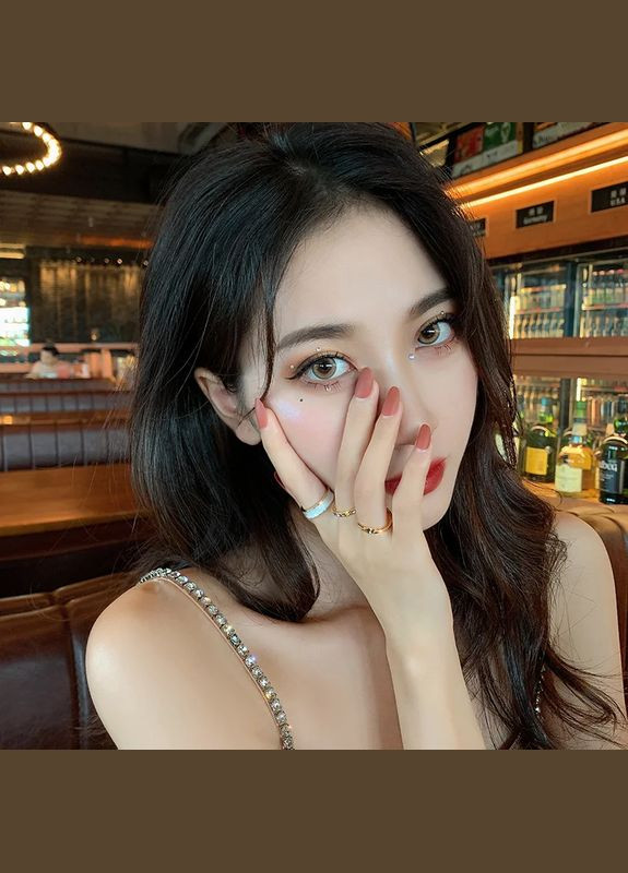 Набор колец 3шт. кольца регулируемые комплект кольцо косточки на фаланги золотистые No Brand (340463699)