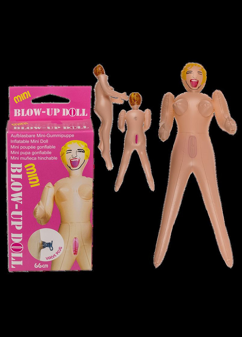 Надувная мини кукла Mini Blow-Up Doll Blond Hair Drive, 66 см OOTB (335399310)