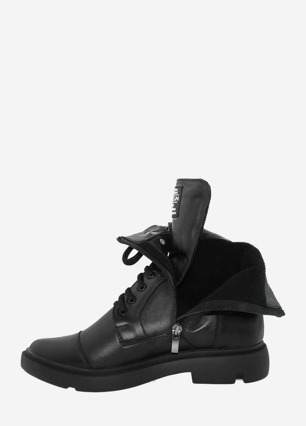 Осенние ботинки p.alina rp212-1 черный Palina