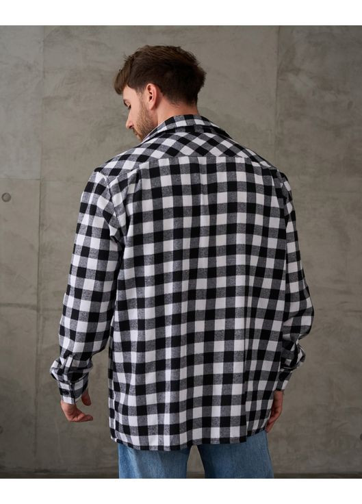 Бавовняна картата сорочка з кишенею ISSA PLUS (364270233)