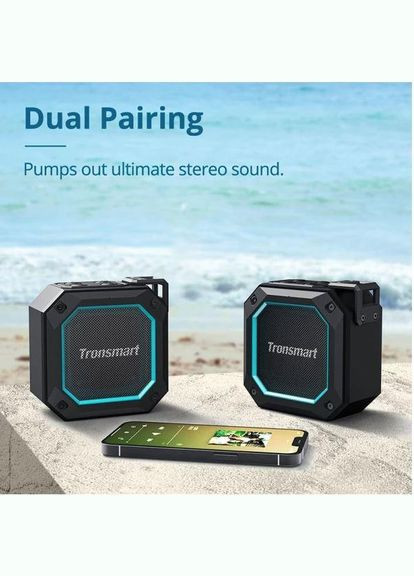 Беспроводная колонка Groove 2 до 18 часов Tronsmart (293516925)