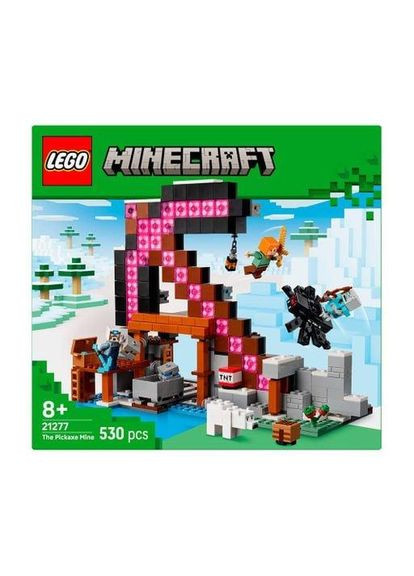Конструктор Minecraft Шахта Кайло, 530 деталей, від 8 років (21277) Lego (369939015)