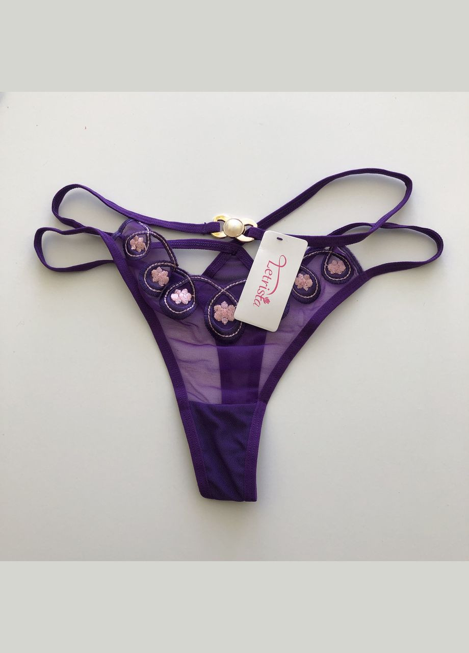 Жіночі прозорі трусики стрінги сексуальні Honey Fashion Accessories S/М/L білий (2-273) No Brand (313442673)