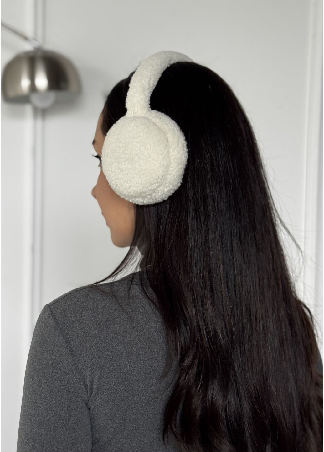 Зимние наушники женские из экомеха InFashion Навушники (366436680)