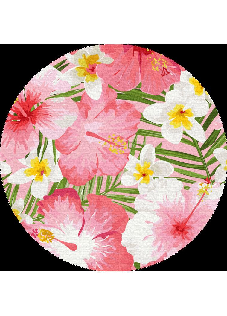 Картина по номерам на подрамнике Островные цветы (Размер L) Brushme (317257966)