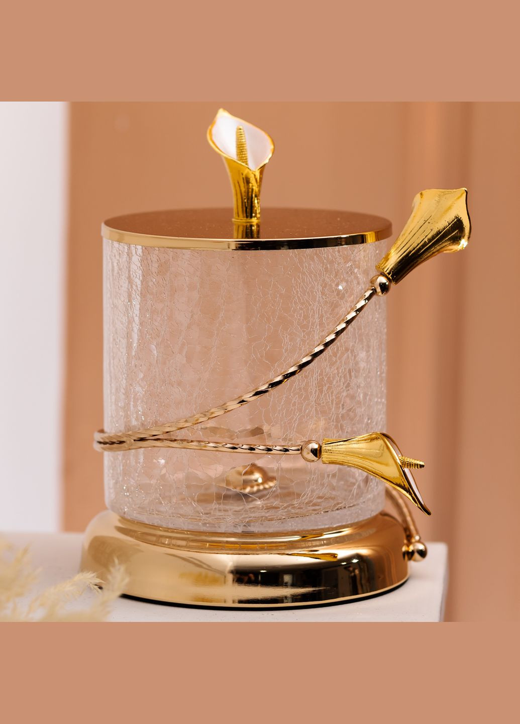 Банка для сипучих продуктів Calla lilies декоративна 20 см Yiwu (330027380)