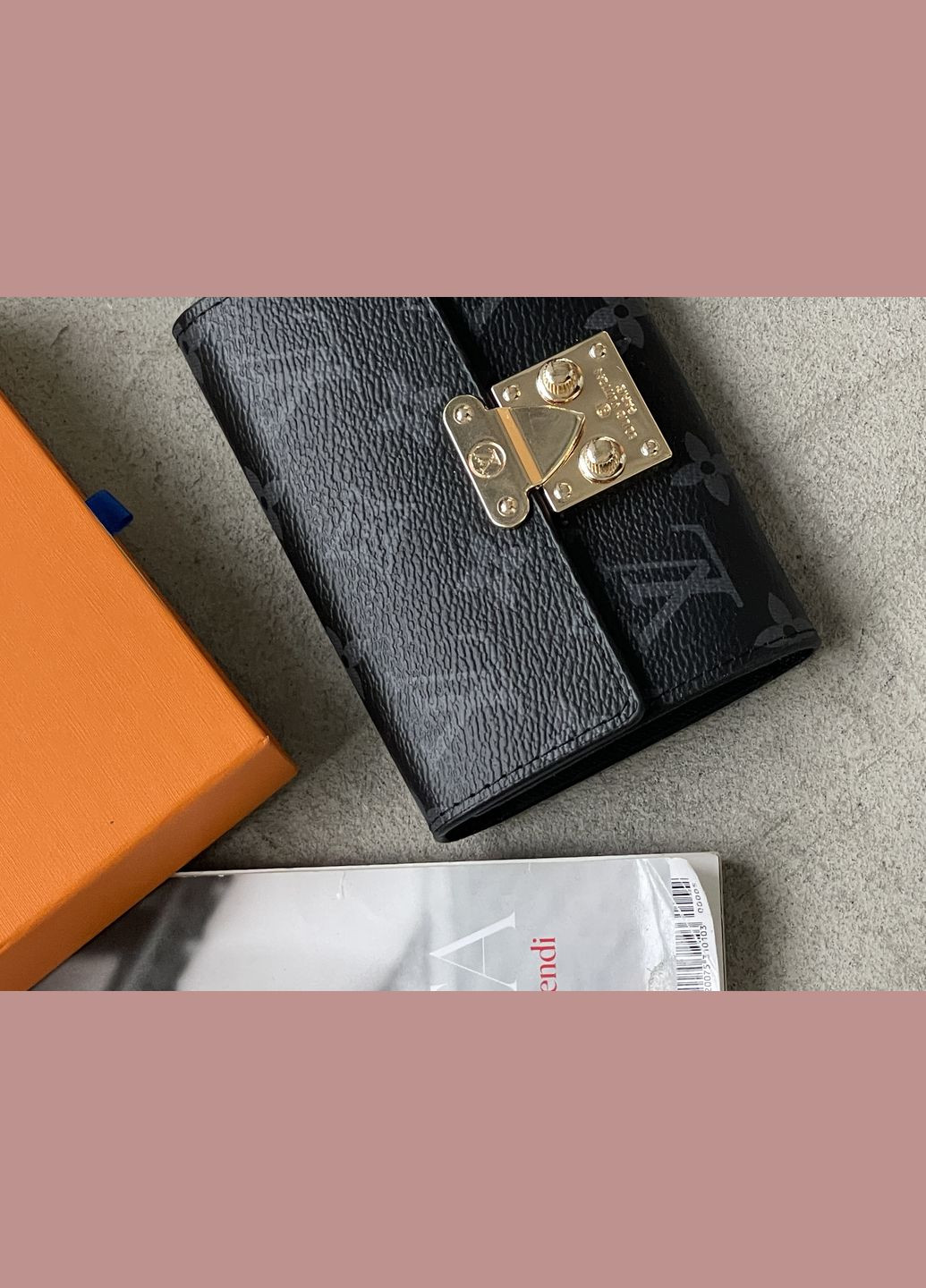 Луи Витон Pallas кошелек маленький черный No Brand (318021261)