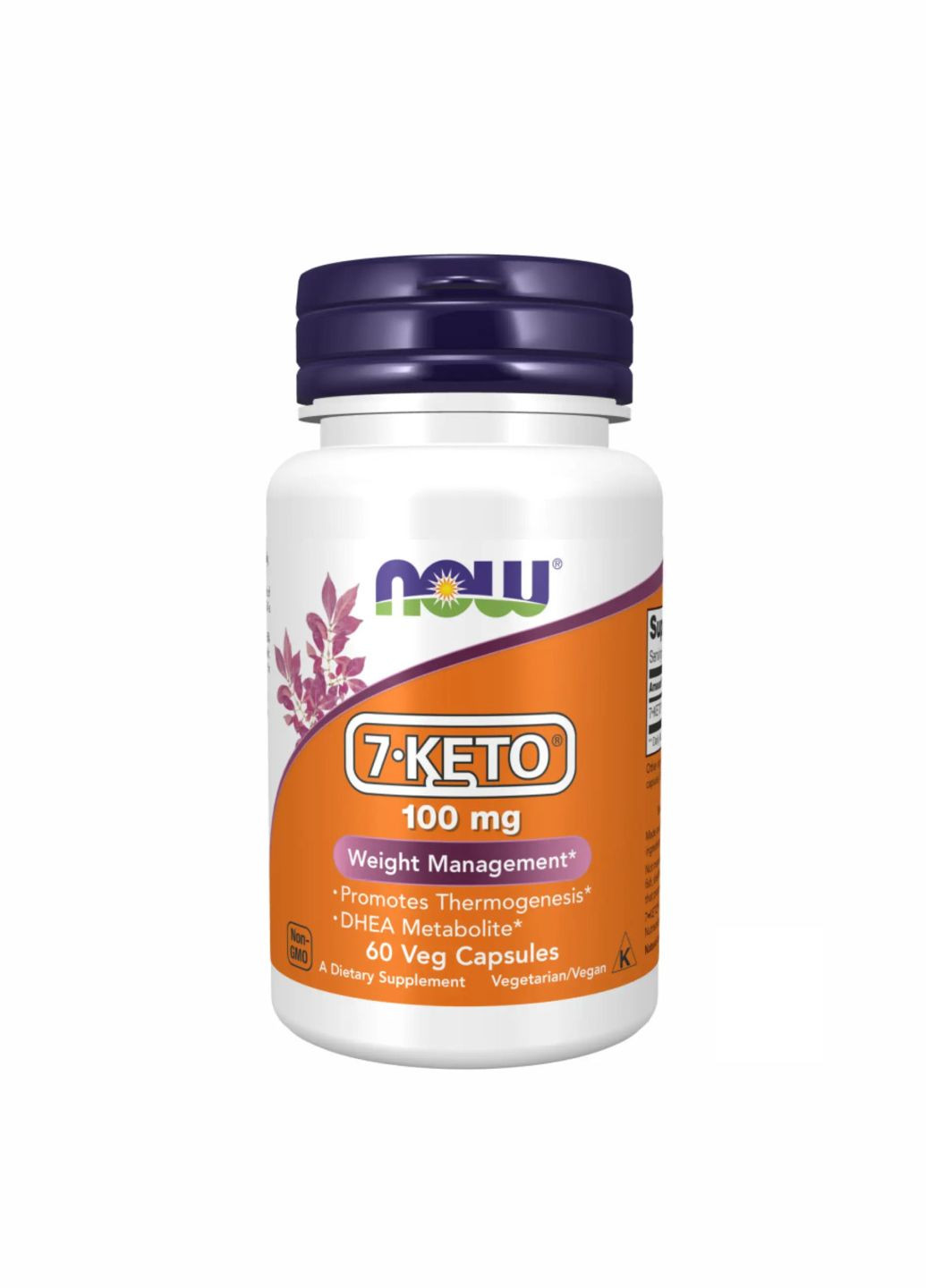7-KETO (Дегидроэпиандростерон) 7-KETO 100 mg/60 vegcaps Now Foods (278652031)