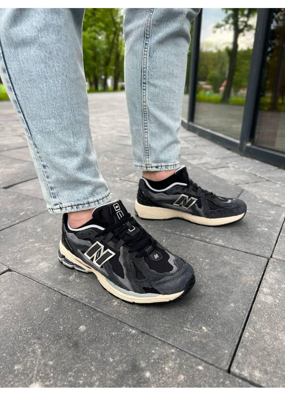 КРОССОВКИ ЖЕНСКИЕ NEW BALANCE 1906D BLACK НЬЮ БЕЛАНС 1906D No Brand чёрные демисезоны (367170576)