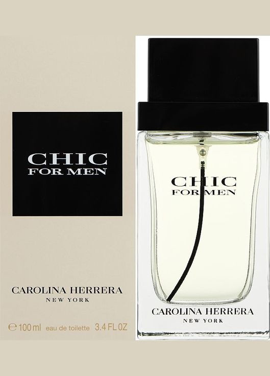 Chic For Men 100 мл Туалетна вода Carolina Herrera (315341441)