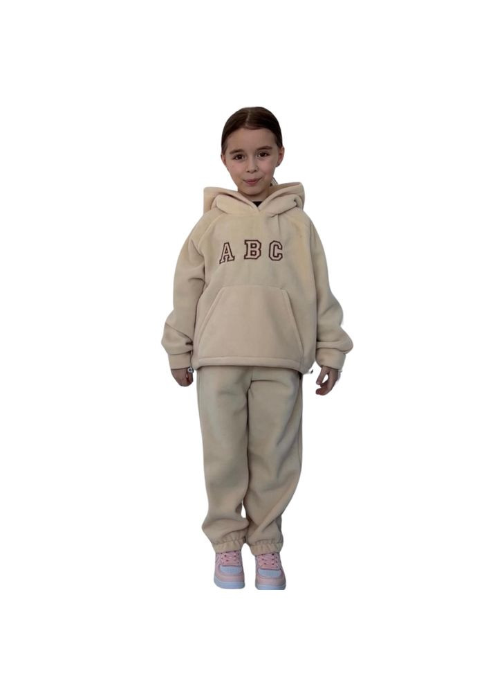 Молочный демисезонный костюм детский флисовые авс alwairkids ( ) (34327) Qoopixie